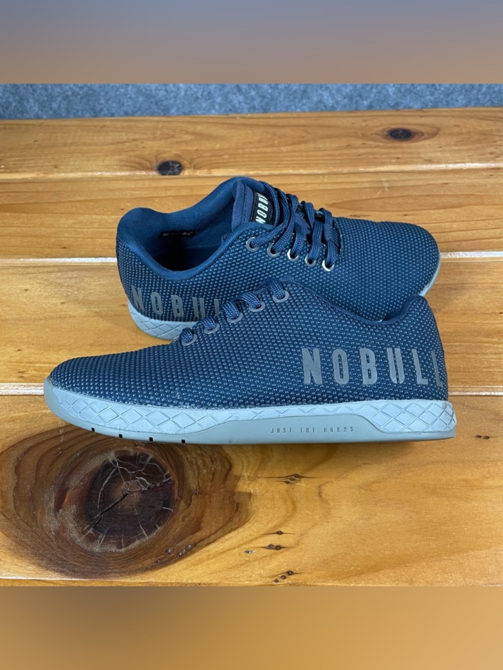 NOBULL Trainer Womens 5.5 Blue‎ Crossfit SuperFabric Sneakers Cross Training Gym - Picture 7 of 16